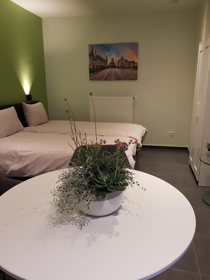 Touristflat Dewulf Apartment Gent Bagian luar foto